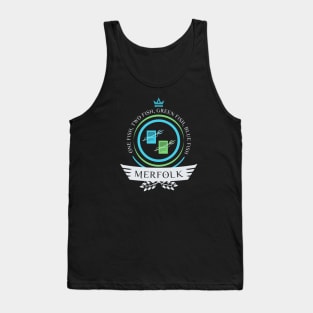 Magic the Gathering - Merfolk Tribe (UG) Tank Top